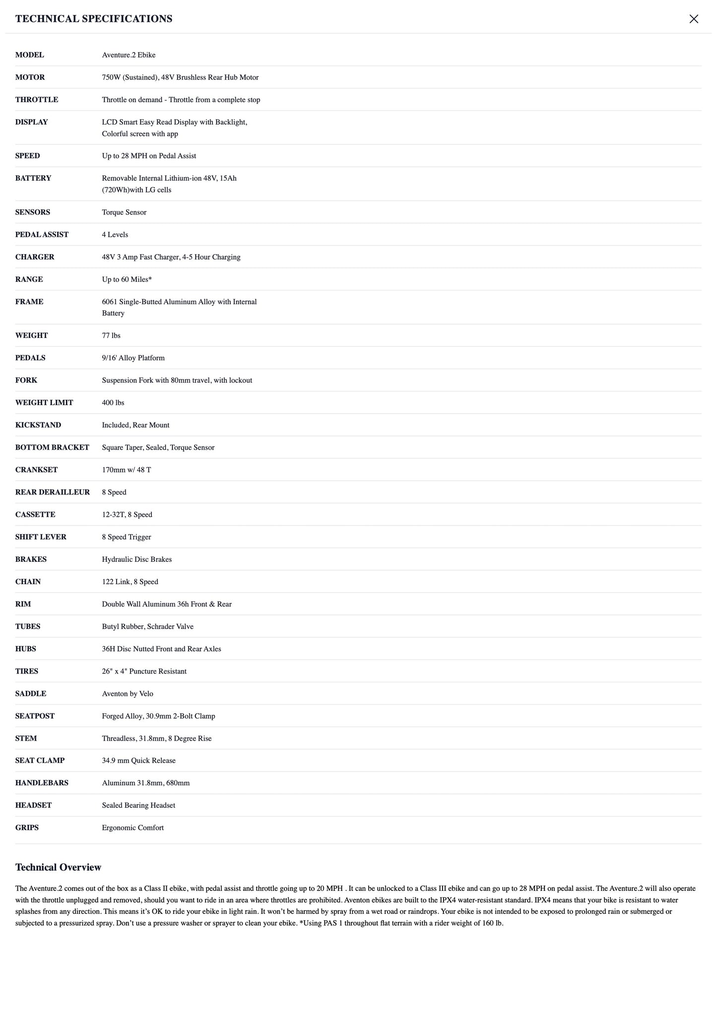 Aventure.2 Step Over Ebike