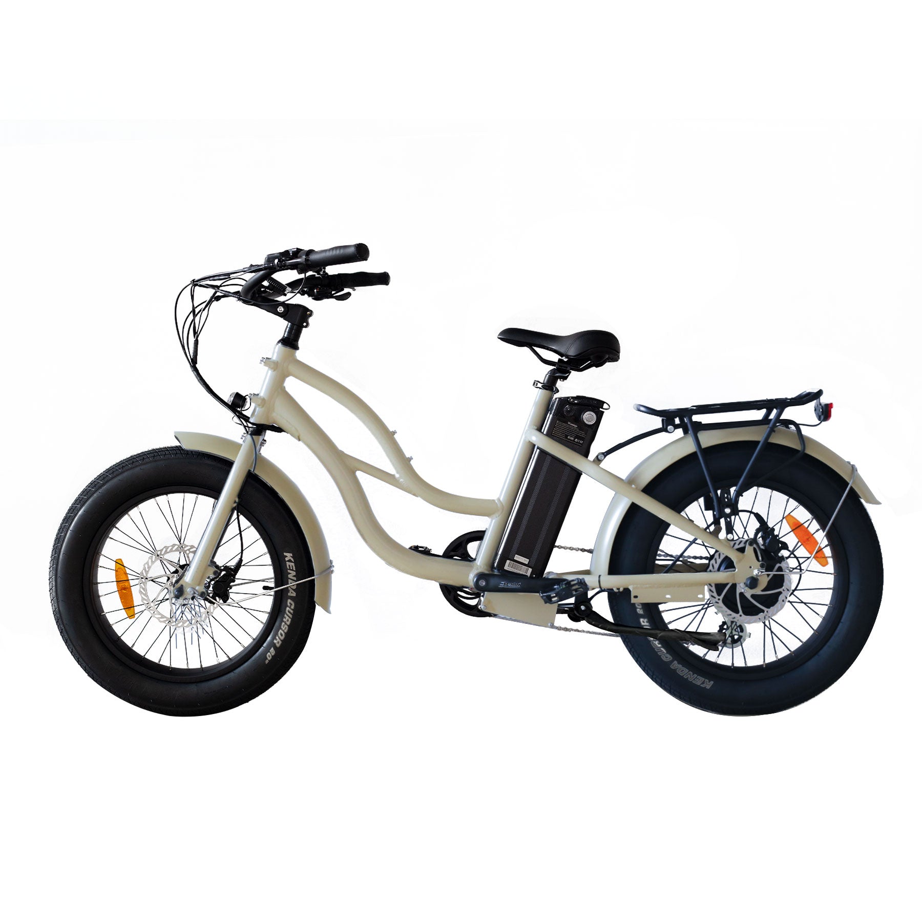 Fat Tire Step Thru 26x4 - 52v Beach Cruiser Electric Bike – Coastal Cruiser  Bikes